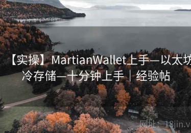 【实操】MartianWallet上手—以太坊冷存储—十分钟上手｜经验帖