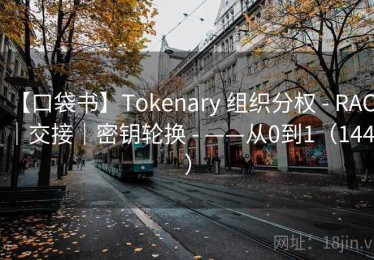 【口袋书】Tokenary 组织分权 - RACI｜交接｜密钥轮换 - ——从0到1（144 ）