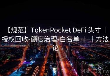 【规范】TokenPocket DeFi 头寸 ｜ 授权回收-额度治理-白名单 ｜ ｜方法论