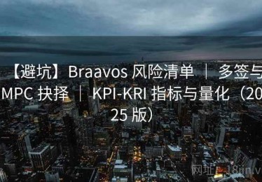 【避坑】Braavos 风险清单 ｜ 多签与 MPC 抉择 ｜ KPI-KRI 指标与量化（2025 版）