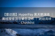 【雷达图】HyperPay 黑天鹅演练 ｜ 离线现金流与紧急提币 ｜ 跨链周转｜Checklist