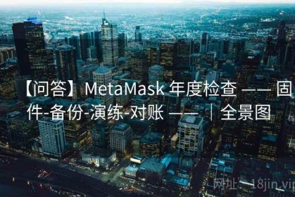【问答】MetaMask 年度检查 —— 固件-备份-演练-对账 —— ｜全景图