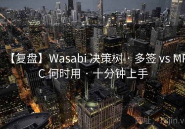 【复盘】Wasabi 决策树 · 多签 vs MPC 何时用 · 十分钟上手