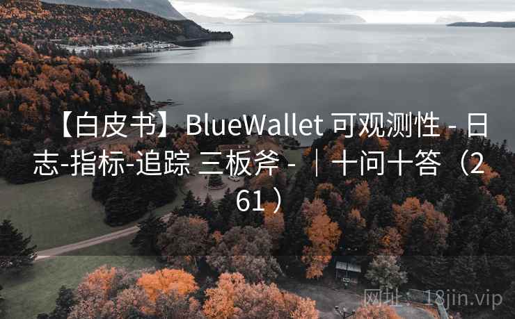 【白皮书】BlueWallet 可观测性 - 日志-指标-追踪 三板斧 - |十问十答(261 ) 【白皮书】BlueWallet 可观测性 - 日志-指标-追踪 三板斧 - |十问十答(261 )